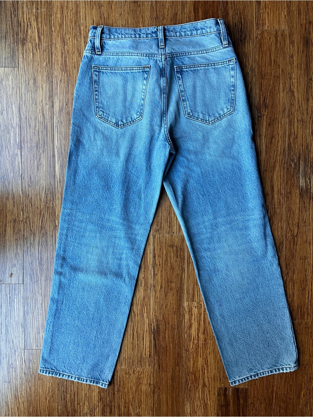 Frame Denim The Slouchy Straight Jeans Sz 27 - Picture 10 of 11